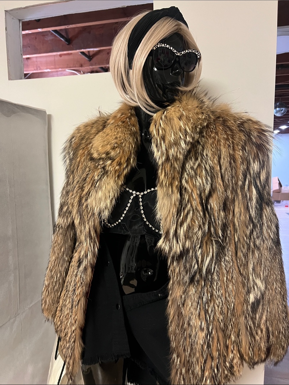 Vintage Raccoon Fur Coat/Jacket